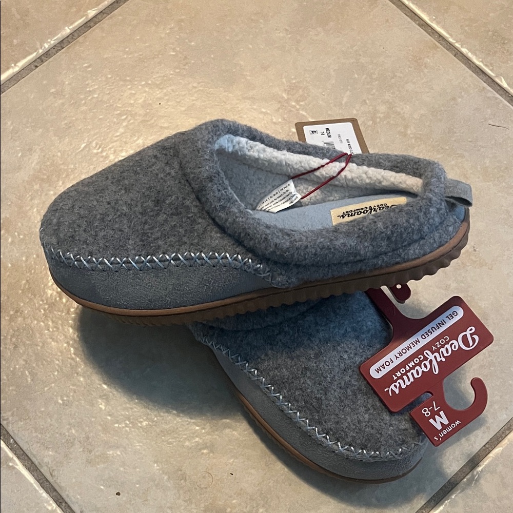 Dearfoams Charcoal Slippers